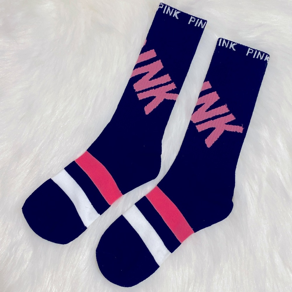 Victoria’s Secret PINK Socks New  Excellent Condition - Picture 3 of 3